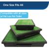 imagePet Loo PeePod with Sponge  7Pack  Indoor Toilet Tray for Pets  Urine Disposal9 Piece Set
