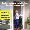 imagePetSafe 2Piece Sliding Glass Pet Door  NoCut DIY Install Doggy Door for Renters  Aluminum Frame  Adjustable Height 75 78quot to 81quot  Ideal for Large Dogs Up to 100 lbsWhite