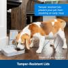 imagePetSafe Analog 2 Meal Programmable Pet Feeder Automatic Dog and Cat Feeder  Dry or SemiMoist Pet Food Dispenser Slow Feed Portion Control 3 Cup16 Ounce Total Capacity TamperResistant Design1 Count Pack of 1
