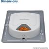 imagePetSafe Automatic Dog Feeder 5 Meals 40 oz Capacity Plastic for Dry Food Multiple Pets5Meal