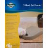 imagePetSafe Automatic Dog Feeder 5 Meals 40 oz Capacity Plastic for Dry Food Multiple Pets5Meal Pack of 2