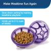 imagePetSafe Busy Buddy Kibble Nibble  Dog Toy  Treat and Food Dispenser  Slow Feeder  SmallPurple