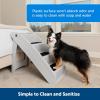 imagePetSafe CozyUp Folding Dog Stairs Portable IndoorOutdoor Pet Steps for Bed Couch ampamp Car Tan 20 InchGray