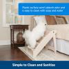 imagePetSafe CozyUp Folding Dog Stairs Portable IndoorOutdoor Pet Steps for Bed Couch ampamp Car Tan 20 InchTan