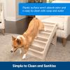 imagePetSafe CozyUp Folding Dog Stairs Portable IndoorOutdoor Pet Steps for Bed Couch ampamp Car Tan 20 InchTan