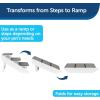 imagePetSafe CozyUp Folding Stairs ampamp Ramp Combo for Dogs ampamp Cat Pet StepsRamp for Bed or Couch