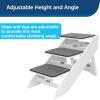 imagePetSafe CozyUp Folding Stairs ampamp Ramp Combo for Dogs ampamp Cat Pet StepsRamp for Bed or Couch