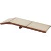 imagePetSafe CozyUp Sofa Ramp  Durable Wooden Pet Ramp Holds up to 100 lb  Great Couch Access for Dogs and Cats  Cherry Finish with Nonslip Carpet Tread  Folds for Easy StorageCherry