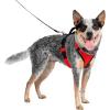 imagePetSafe EasySport Dog Harness  Adjustable Padded Dog Harness with Control Handle and Reflective Piping  Large PinkRed
