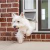 imagePetSafe Extreme Weather Sliding Glass Pet Door  Energy Efficient Entry for Dogs ampamp Cats  Triple Flap with Magnetic Seal  Durable Aluminum Frame  Easy Install  MediumeWhite