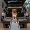 imagePetSafe Happy Ride Compact Telescoping Dog Ramp  Portable Pet Ramp for Cars Trucks ampamp SUVs with Adjustable Sizing  NonSlip Design  Lightweight Pet Mobility AssistanceCompact