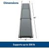 imagePetSafe Happy Ride Compact Telescoping Dog Ramp  Portable Pet Ramp for Cars Trucks ampamp SUVs with Adjustable Sizing  NonSlip Design  Lightweight Pet Mobility AssistanceCompact