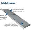 imagePetSafe Happy Ride Compact Telescoping Dog Ramp  Portable Pet Ramp for Cars Trucks ampamp SUVs with Adjustable Sizing  NonSlip Design  Lightweight Pet Mobility AssistanceStandard