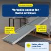 imagePetSafe Happy Ride Compact Telescoping Dog Ramp  Portable Pet Ramp for Cars Trucks ampamp SUVs with Adjustable Sizing  NonSlip Design  Lightweight Pet Mobility AssistanceXLarge