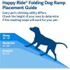imagePetSafe Happy Ride Folding Pet Ramp Portable Lightweight Dog Ramp for Cars Trucks ampamp SUVs