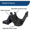 imagePetSafe Happy Ride Waterproof Hammock Seat Cover for Dogs and Pets  Fits Cars Trucks and SUVs  Waterproof Area Protection  TanBlack