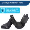 imagePetSafe Happy Ride Waterproof Hammock Seat Cover for Dogs and Pets  Fits Cars Trucks and SUVs  Waterproof Area Protection  TanBlack
