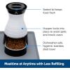 imagePetSafe Healthy Pet Food Station  Automatic Indoor Gravity Cat ampamp Dog Feeder  SpaceSaving Self Feeder  Easy to Clean  Small  Up to 2 lb Kibble CapacityFeeder