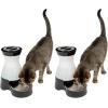 imagePetSafe Healthy Pet Water Station  Large 320 oz Capacity  Gravity Pet Water Fountain Automatic Cat Water Fountain or Dog Water Fountain  Water Dispenser  Removable Stainless Steel Bowl IncludedWaterer