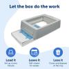 imagePetSafe ScoopFree Crystal Pro SelfCleaning Automatic Litter Box  Uncovered MotionSensing Cat Box with Integrated Health Counter ampamp App  Includes 1 Disposable Crystal Litter TraySmart WiFi