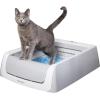 imagePetSafe ScoopFree Crystal Pro SelfCleaning Automatic Litter Box  Uncovered MotionSensing Cat Box with Integrated Health Counter ampamp App  Includes 1 Disposable Crystal Litter TrayRegular