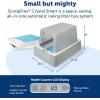imagePetSafe ScoopFree Crystal Pro SelfCleaning Automatic Litter Box  Uncovered MotionSensing Cat Box with Integrated Health Counter ampamp App  Includes 1 Disposable Crystal Litter TraySmart WiFi