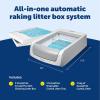 imagePetSafe ScoopFree Crystal Pro SelfCleaning Automatic Litter Box  Uncovered MotionSensing Cat Box with Integrated Health Counter ampamp App  Includes 1 Disposable Crystal Litter TrayRegular