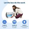 imagePetSafe ScoopFree Crystal Pro SelfCleaning Automatic Litter Box  Uncovered MotionSensing Cat Box with Integrated Health Counter ampamp App  Includes 1 Disposable Crystal Litter TrayRegular