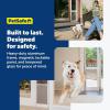 imagePetSafe Sliding Glass Pet Door  NoCut DIY Install Doggy Door for Renters  Aluminum Frame  Adjustable Height 75 78quot to 81quot  Ideal for Medium Dogs Up to 40 lb  WhiteWhite