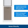 imagePetSafe Sliding Glass Pet Door  NoCut DIY Install Doggy Door for Renters  Aluminum Frame  Adjustable Height 75 78quot to 81quot  Ideal for Medium Dogs Up to 40 lb  WhiteWhite