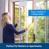 imagePetSafe Sliding Glass Pet Door  NoCut DIY Install Doggy Door for Renters  Aluminum Frame  Adjustable Height 75 78quot to 81quot  Ideal for Medium Dogs Up to 40 lb  WhiteWhite