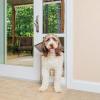 imagePetSafe Sliding Glass Pet Door  NoCut DIY Install Doggy Door for Renters  Aluminum Frame  Adjustable Height 75 78quot to 81quot  Ideal for Medium Dogs Up to 40 lb  WhiteWhite