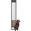 imagePetSafe Sliding Glass Pet Door  NoCut DIY Install Doggy Door for Renters  Aluminum Frame  Adjustable Height 75 78quot to 81quot  Ideal for Medium Dogs Up to 40 lb  WhiteBronze