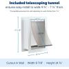 imagePetSafe Wall Entry Pet Door  RustFree Telescoping Frame  Easy Install for Interior ampamp Exterior Walls 4 34quot  7quot Thick  Small  for Pets Up to 15 lbsMedium