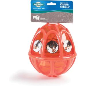 imagePetSafe Busy Buddy Kibble Nibble  Dog Toy  Treat and Food Dispenser  Slow Feeder  SmallOrange