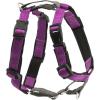 imagePetSafe 3in1 Harness  Comfortable EasyWalk Dog Chest Harness with Front Leash Attachment to Reduce Pulling Choking ampamp Gagging  Dog Obedience Gear  Medium  BlackPlum