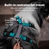 imagePetSafe 3in1 Harness  Comfortable EasyWalk Dog Chest Harness with Front Leash Attachment to Reduce Pulling Choking ampamp Gagging  Dog Obedience Gear  Medium  BlackBlack