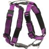 imagePetSafe 3in1 Harness  Comfortable EasyWalk Dog Chest Harness with Front Leash Attachment to Reduce Pulling Choking ampamp Gagging  Dog Obedience Gear  Medium  BlackPlum