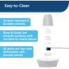 imagePetSafe Ceramic Pet Fountain  for Cats and Small Dogs  60 Oz Water Capacity  WhisperQuiet Water Flow  Great for Shy or Timid Pets  Fresh Filtered Water1 Count Pack of 1