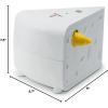 imagePetSafe Cheese  Interactive Electronic Cat Toy  PeekABoo Mouse Hunt Game  Hide and Seek for Bored and Anxious Cats  Kitten Teaser Toy  Automated Cat Toy for Cat Enrichment and Exercise