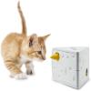 imagePetSafe Cheese  Interactive Electronic Cat Toy  PeekABoo Mouse Hunt Game  Hide and Seek for Bored and Anxious Cats  Kitten Teaser Toy  Automated Cat Toy for Cat Enrichment and Exercise