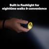 imagePetSafe Collarless Trainer  Ultrasonic Bark Deterrent  Handheld Anti Bark Device  Highpitched Sound Flashing Light and Variable Tone  Rechargeable Battery  Flashlight  Wrist Strap