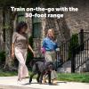 imagePetSafe Collarless Trainer  Ultrasonic Bark Deterrent  Handheld Anti Bark Device  Highpitched Sound Flashing Light and Variable Tone  Rechargeable Battery  Flashlight  Wrist Strap