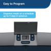 imagePetSafe Digital 2 Meal Programmable Pet Feeder Automatic Dog and Cat Feeder  Dry or SemiMoist Pet Food Dispenser Slow Feed Portion Control 3 Cup16 Ounce TamperResistant Dishwasher SafeStandard