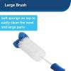 imagePetSafe Drinkwell Fountain Cleaning Kit  Deep Bowl Cleaning for HardtoReach Areas of Compatible Cat Fountains  Removes Hidden Residue ampamp Maintains Pump PerformanceCleaning Kit