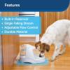 imagePetSafe Drinkwell Platinum Dog and Cat Water Fountain Automatic Drinking Fountain for Pets 168 OunceGreyPlatinum