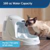 imagePetSafe Drinkwell Platinum Dog and Cat Water Fountain Automatic Drinking Fountain for Pets 168 OunceGreyPlatinum