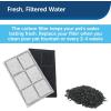imagePetSafe Drinkwell Platinum Dog and Cat Water Fountain Automatic Drinking Fountain for Pets 168 OunceGreyPlatinum