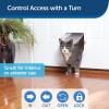 imagePetSafe ExteriorInterior Cat Door  Big Cat 4Way Locking Pet Door Flap for Large Cats  Tinted Privacy Door  Weatherproof Durable Door Frame  DIY Easy Install with Hardware Kit IncludedLargeXLarge Pack of 1
