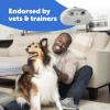 imagePetSafe Indoor Ultrasonic Dog Bark Control  No Collar Needed  Up to 25 ft Range  AntiBark Pet Training System  Automatic with Manual Trainer Button1 Count Pack of 1